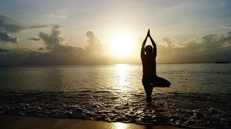 Yoga Sunset